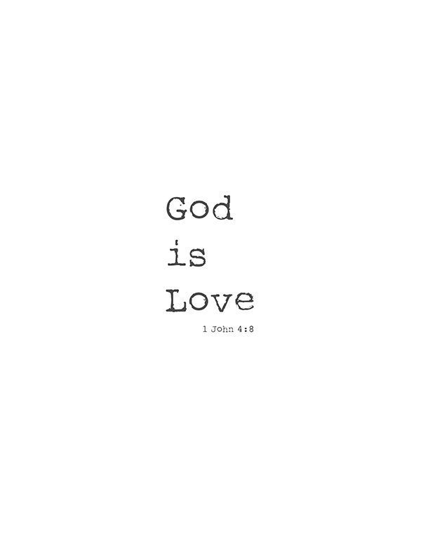 God is Love wallpaper 